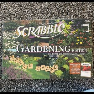 New sealed SCRABBLE GARDENING EDITION